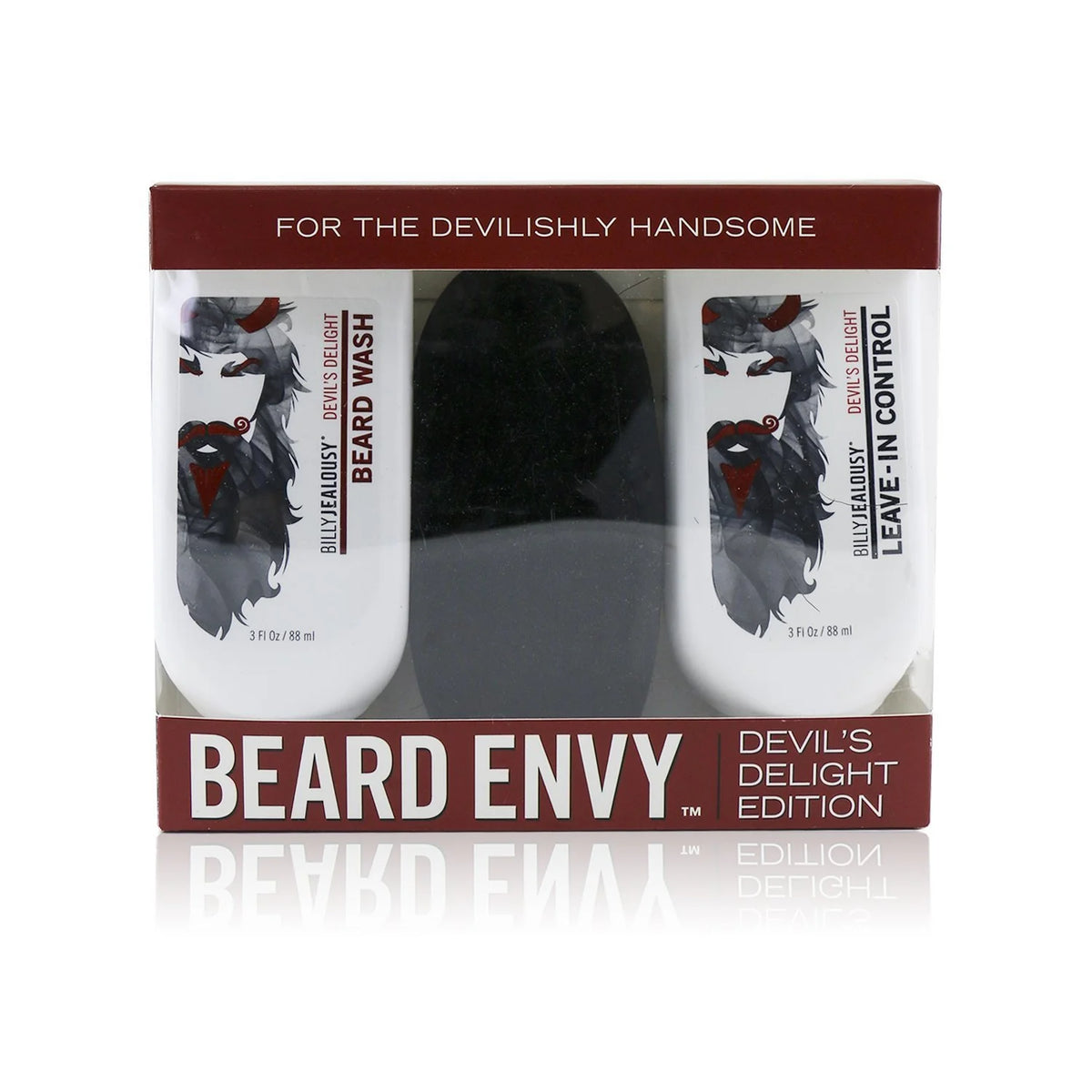 Beard Envy Kit: 1x Beard Wash 88ml + 1x Leave-In Control 88ml + 1x Beard Brush 3pcs D1461