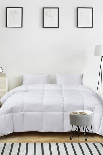 White Down Fiber Comforter - King L4673