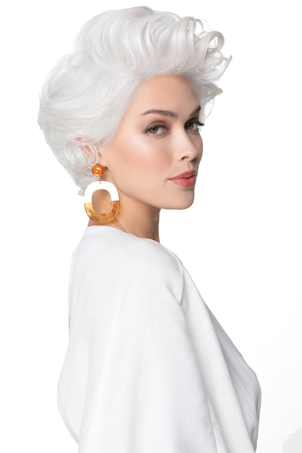 1B/BURG Synthetic Lace Front Wig M26604
