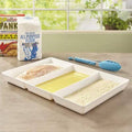 White 3-Section Serving Tray Set of 3 K225