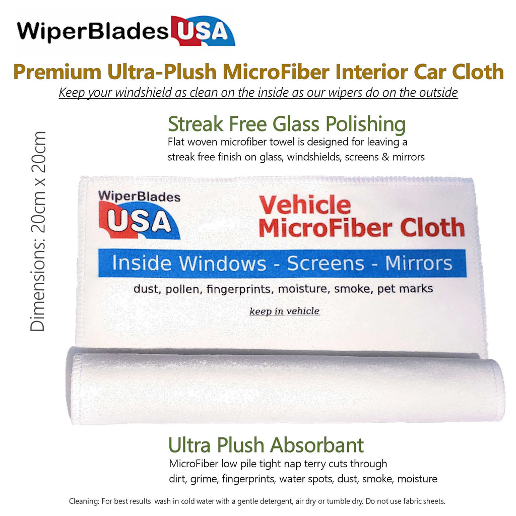 Wiper Blades Set of 3 with Rear Wiper W508709