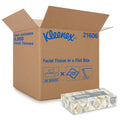 Facial Tissue Flat Tissue Boxes, 48 Boxes / Case, 125 Tissues / Box I13381