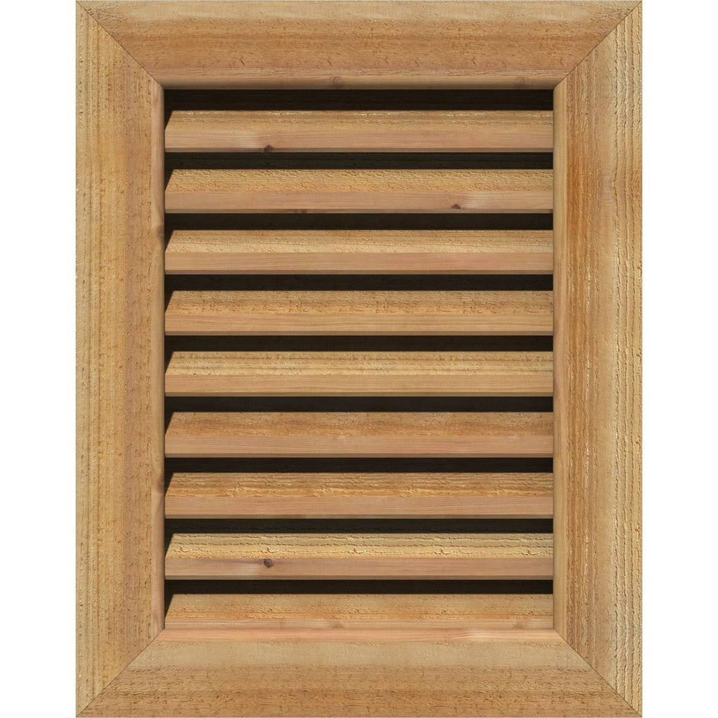 Unfinished Vertical Gable Vent U767676