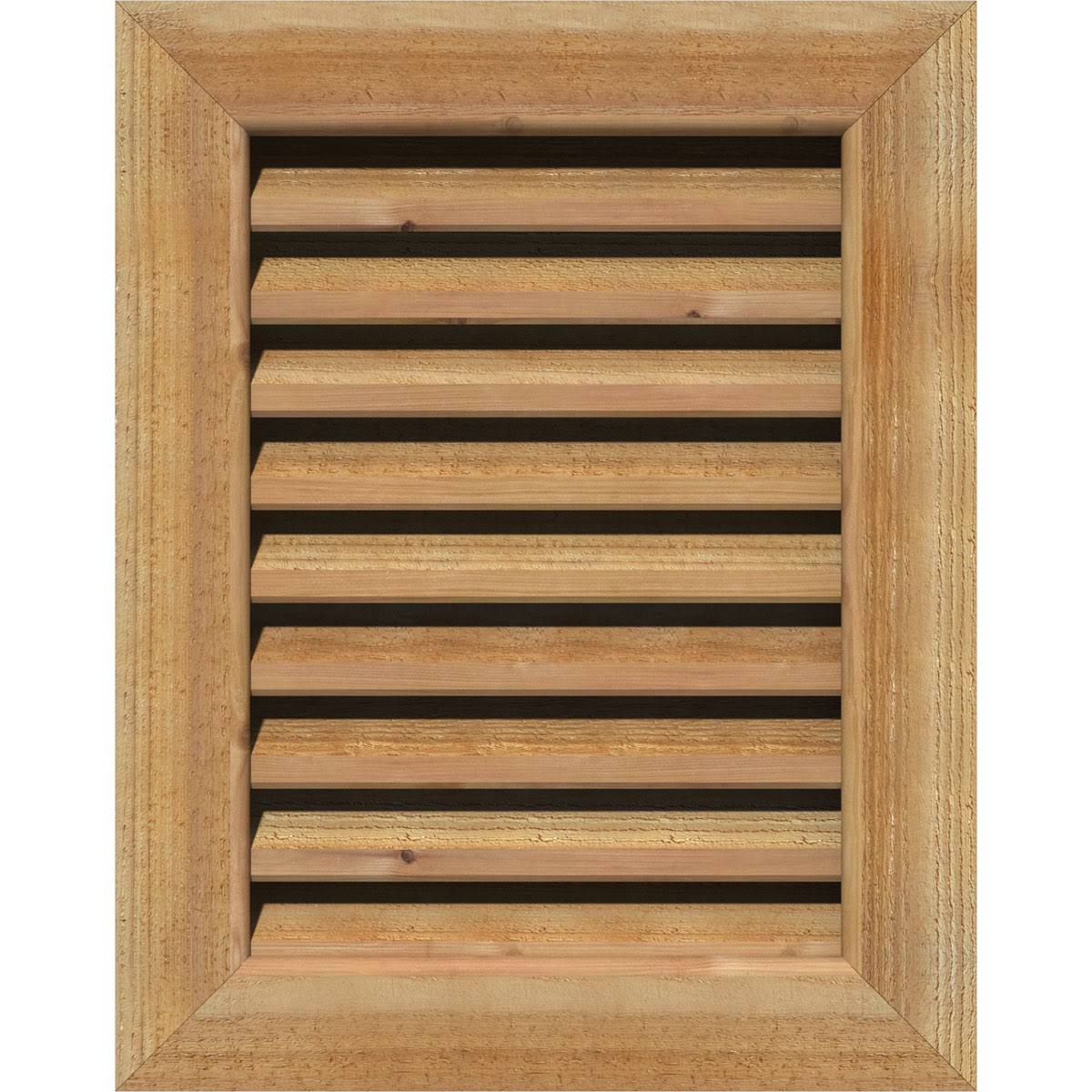 Unfinished Vertical Gable Vent U767676
