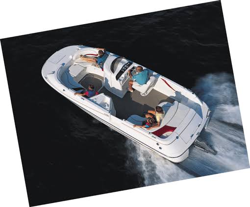 Navy Blue Deck Boat Cover U93658