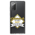 Clear Shockproof Hybrid Case for Samsung Galaxy Note 20 with TPU Bumper Acrylic Back Tempered Glass Screen Protector P834902
