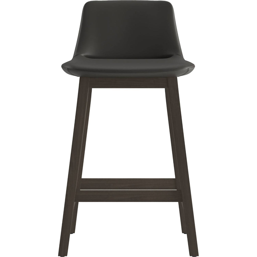 Graphite Eco Leather Counter Stool N234