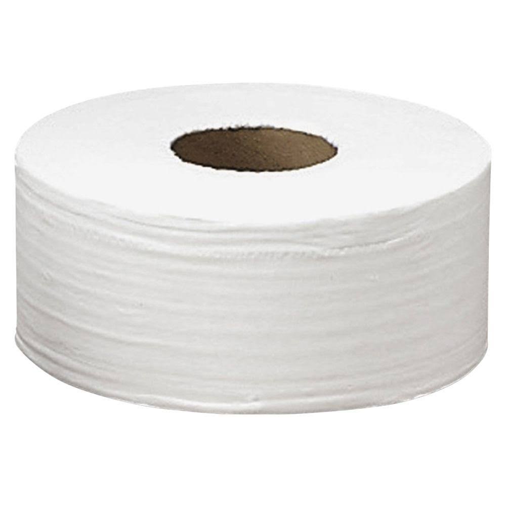 2-Ply White 1000 Jumbo Roll Commercial Toilet Paper F360809