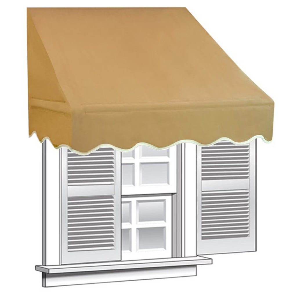 Sand Color Window Awning Door Canopy H4532
