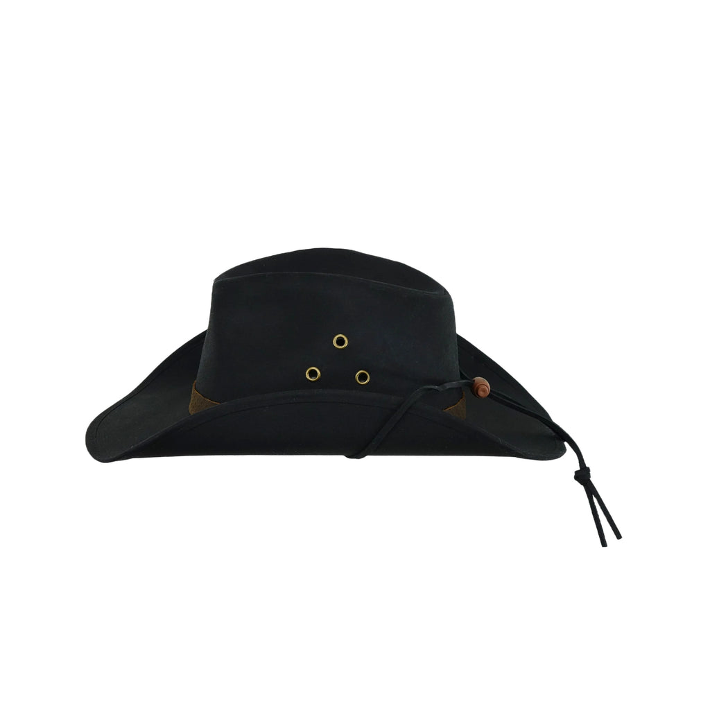 Oilskin Waterproof Curved Brim Hat D6027