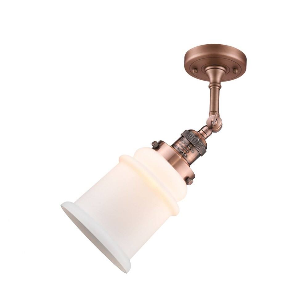 Antique Brass Semi Flush Mount Light R1560