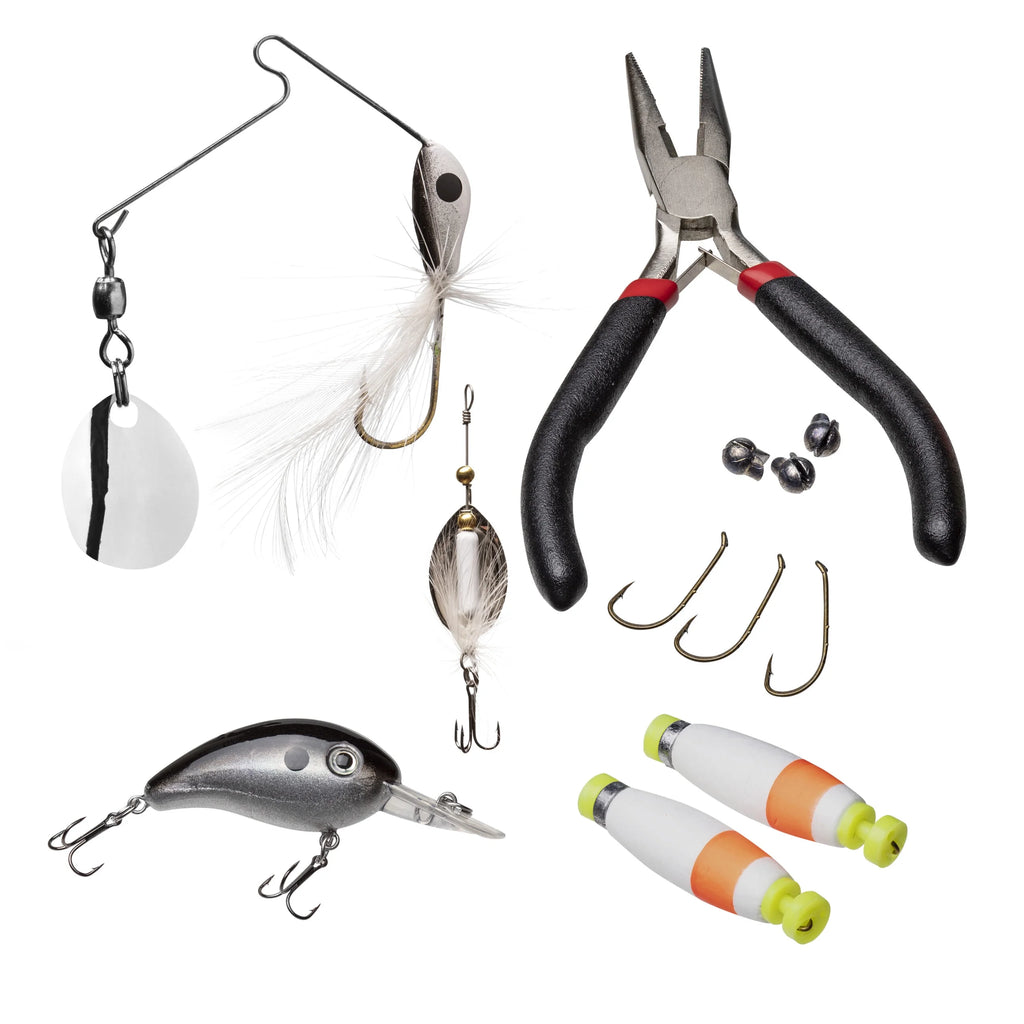 5' Micro Telescopic Fiberglass Spin Combo with Loaded Pocket Box V79929