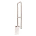 ADA 29-inch Swing Down Flip Up Grab Bar U-Shaped Safety Bar, Stainless Steel Satin Finish Q4230