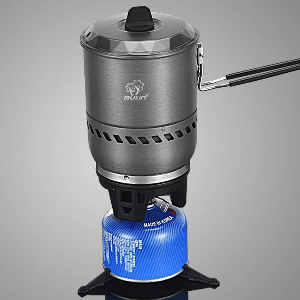 Camping Stove Pot with Windproof Gas Stove Head C967665