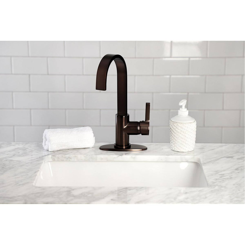 Polished Chrome 1 Hole Deck Mounted Bar Faucet P487