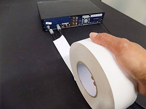 Dark Blue Low Gloss Gaffer Tape 4 in. x 60 Yards Pack of 12 Q6901