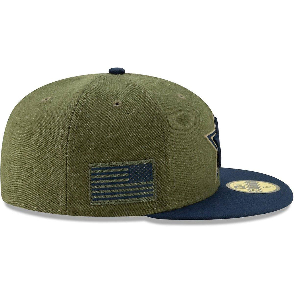 Olive Dallas Cowboys Cap H3808