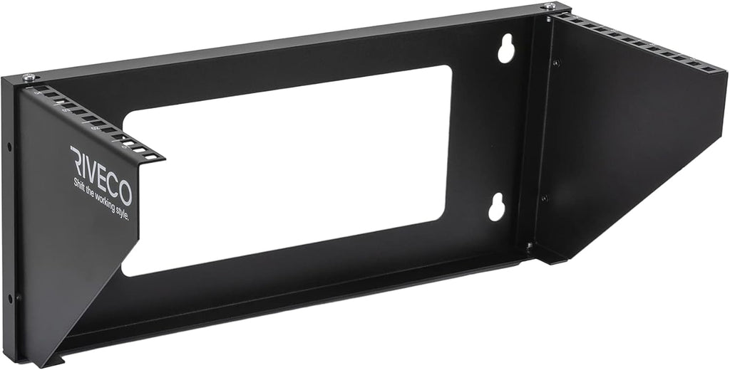 6U Wall Mount Rack Black Q14039