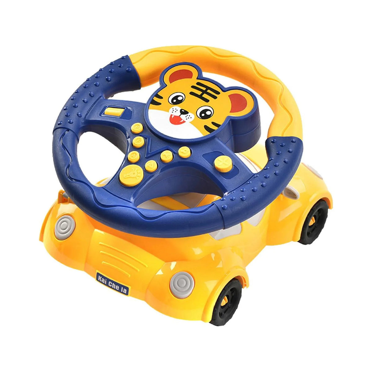 Tiger Simulation Steering Wheel Car Toy W3404