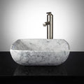 Carrara Marble Vessel Sink Y831