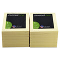 Yellow 3 X 3 Self-Stick Pop-Up Note Pads, 100-Sheet, 12/pack W1896