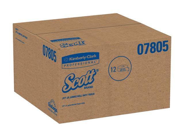 2-Ply White 1000 Jumbo Roll Commercial Toilet Paper F360809