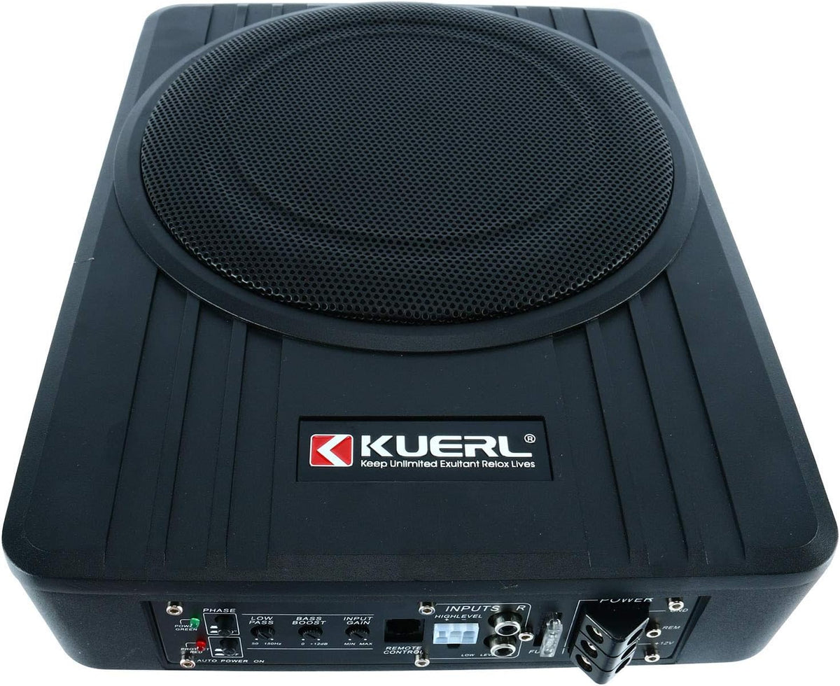 10 Inch 600W Car Under-Seat Active Powered Subwoofer W16225