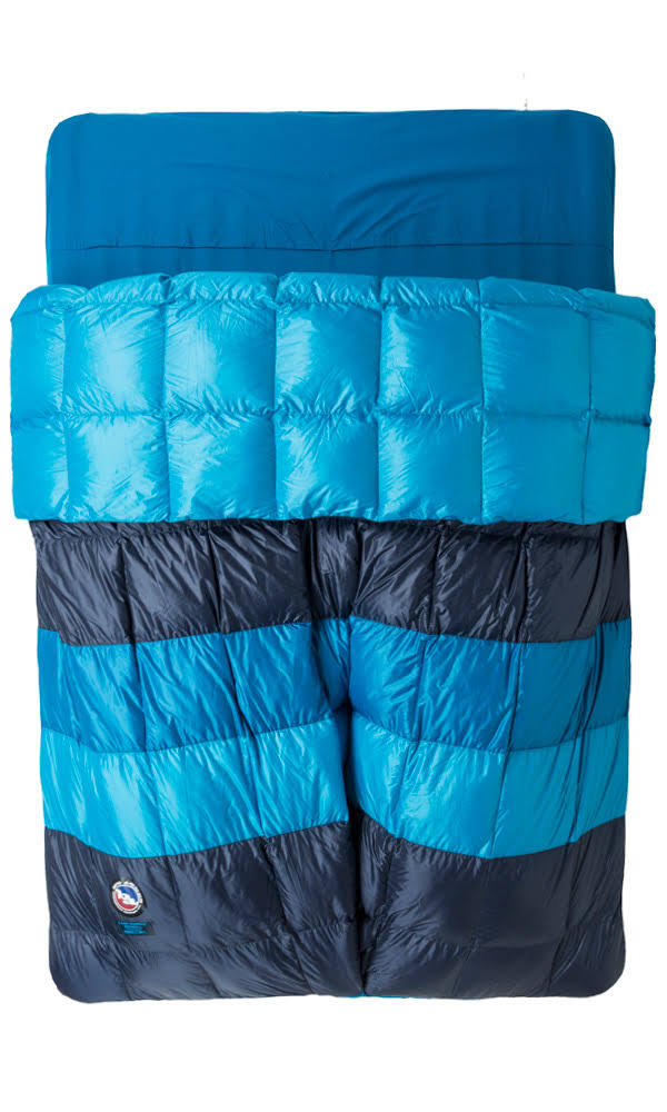 Long Wide Blue Stripe Bedroll Q21237