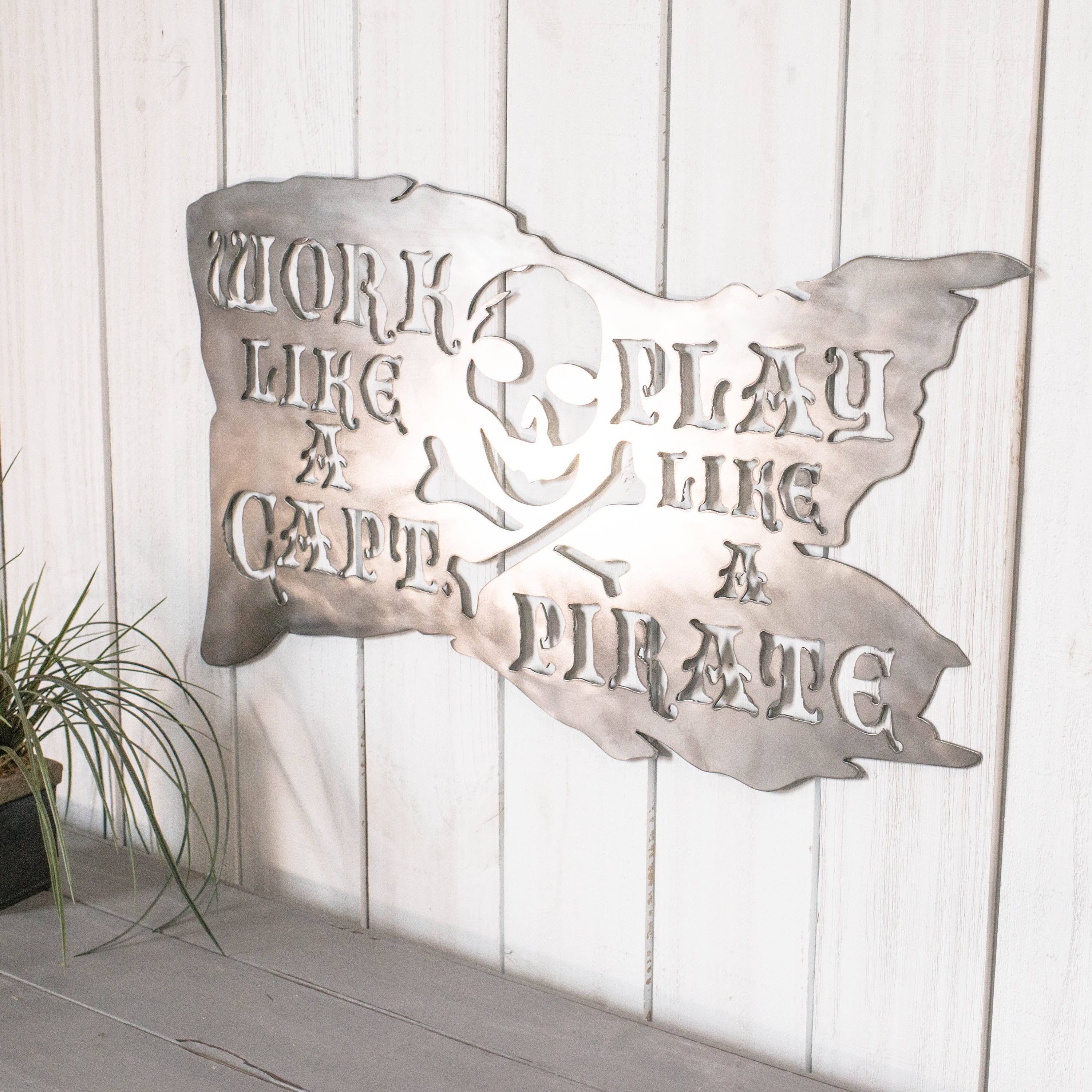 Metal Cut Sign 28x18in M862