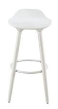 White Bar Stool B4207