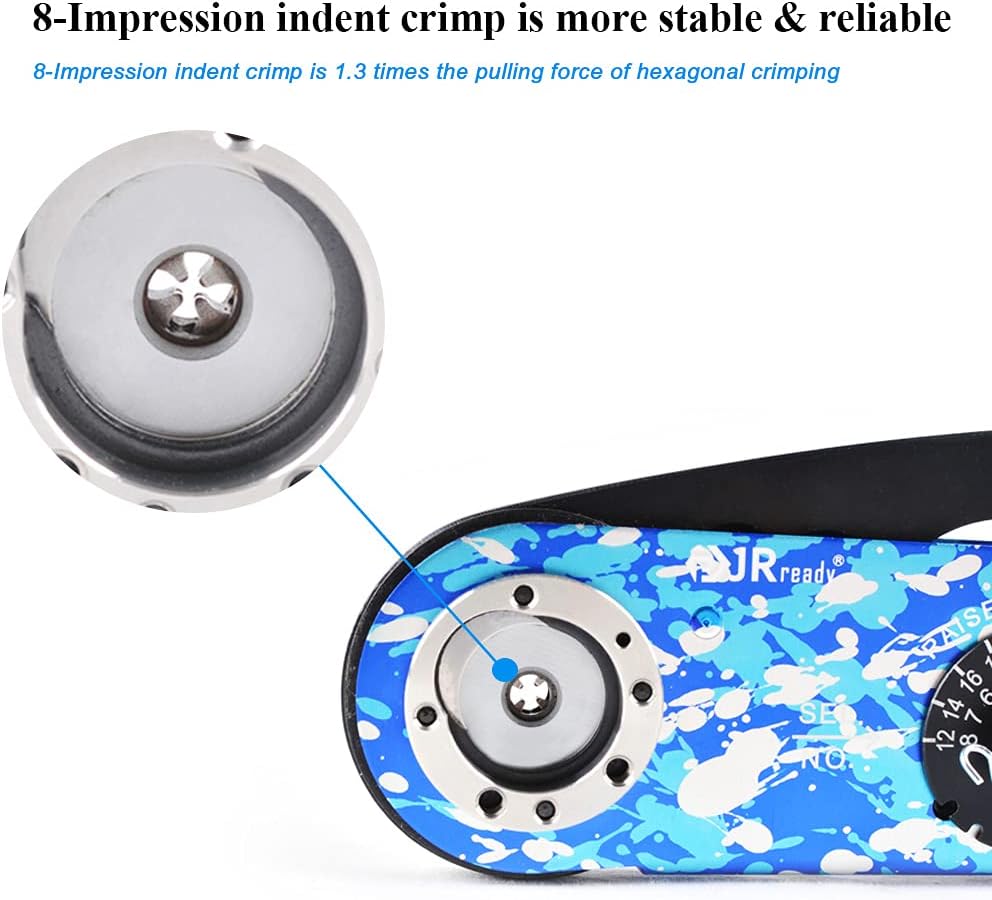 Adjustable Crimping Tool for Wire Range 12 to 26 AWG K504