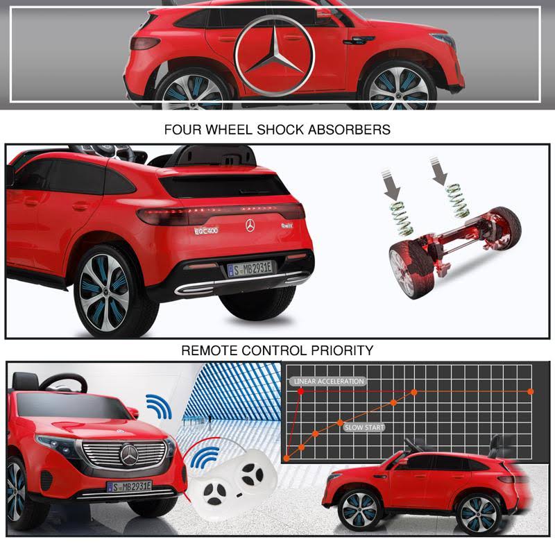 Red Ride-On Toy Car C7081