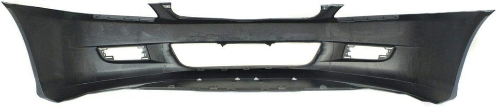 2006-2007 Honda Accord Coupe Front Plastic Bumper Cover Fascia with Fog Light Holes O995552