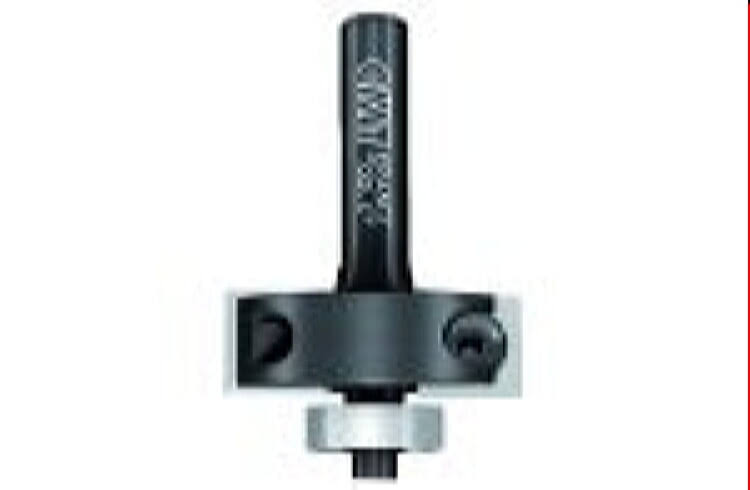 Insert Carbide Rabbeting Bit, 3/8-Inch Cutting Depth, 1-3/8-Inch Diameter, 1/4-Inch Shank H885378