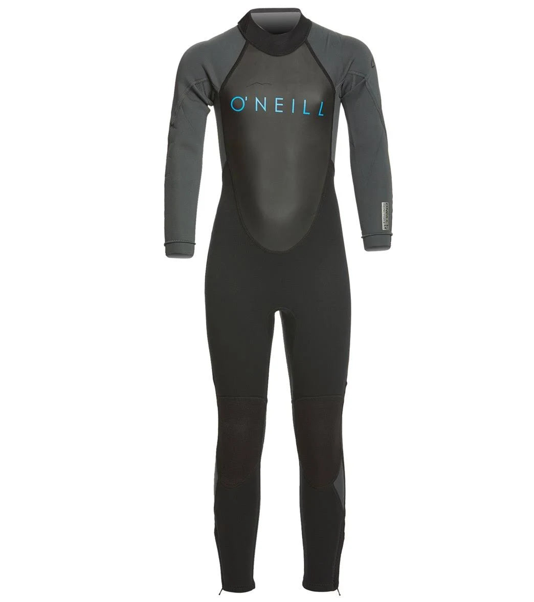 Black 3/2mm Back Zip Full Wetsuit C163671
