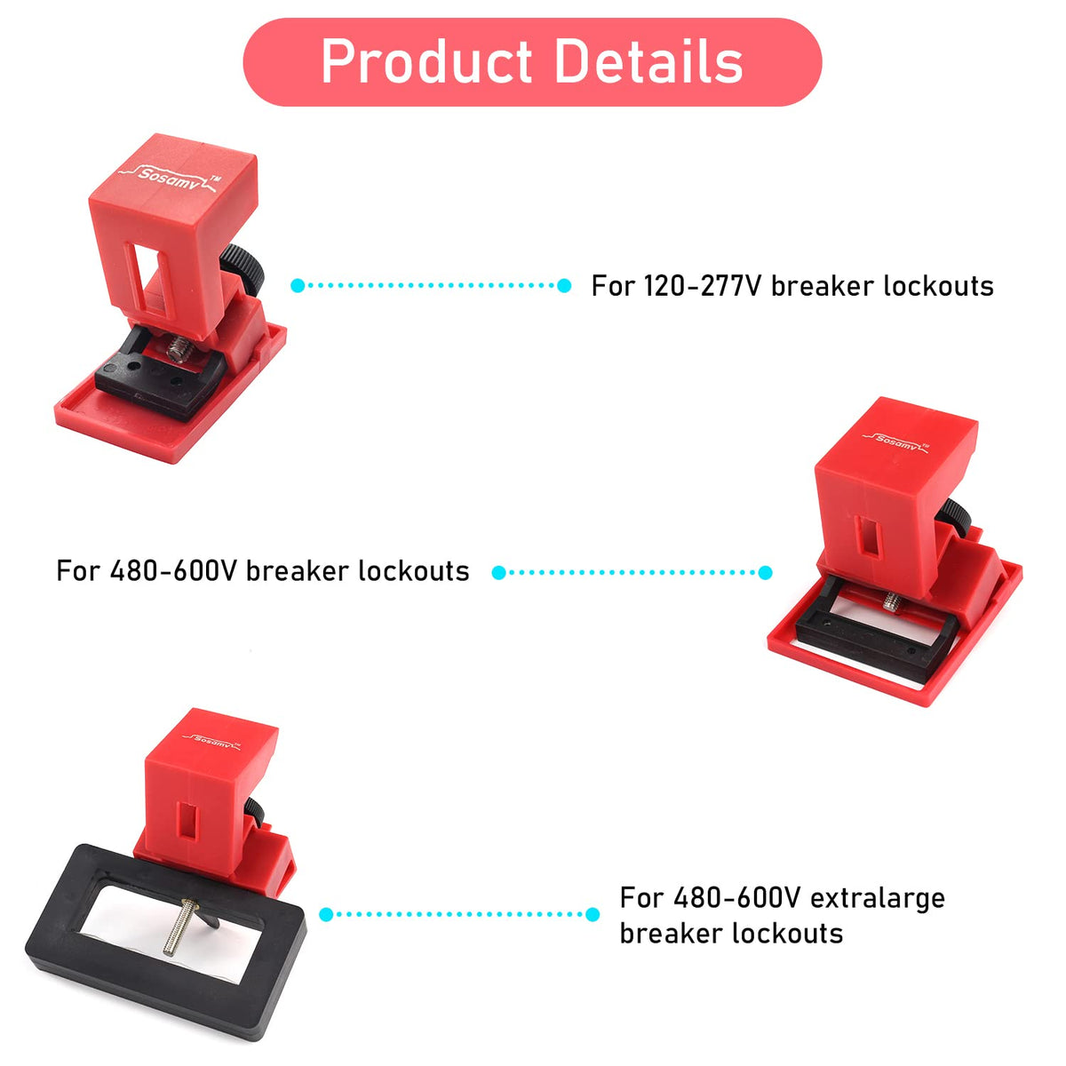 12 Pack Circuit Breaker Lockout Device C950018