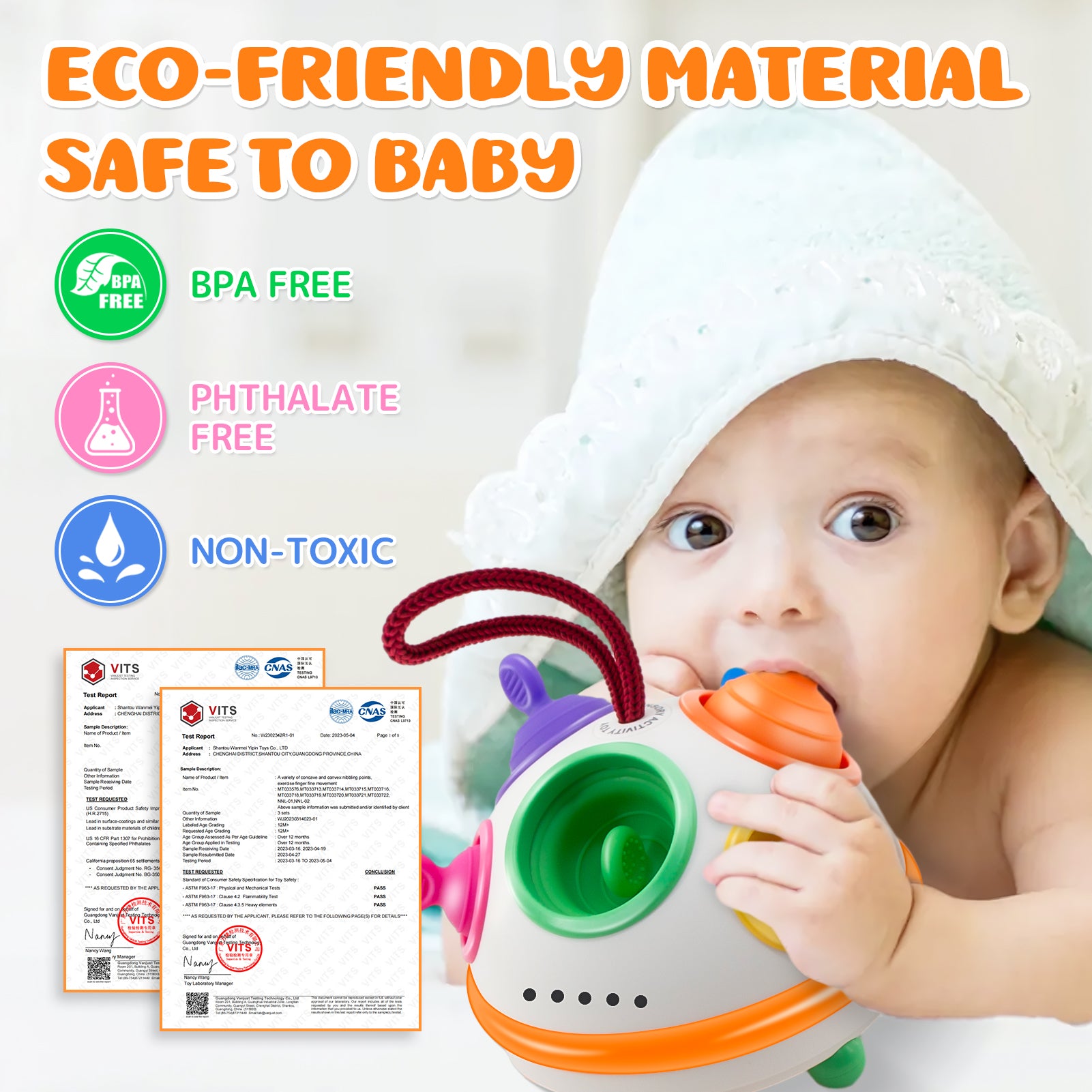 Pull String Fidget Educational Baby Toys W9072