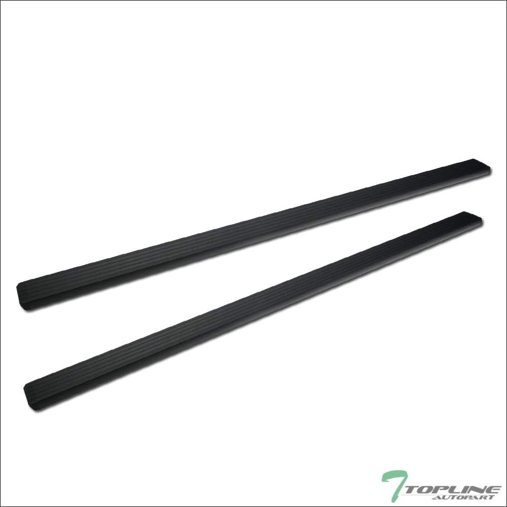 Matte Black Aluminum Side Step Rail Running Boards K54728