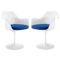 Blue Dining Armchair Set of 2 J892