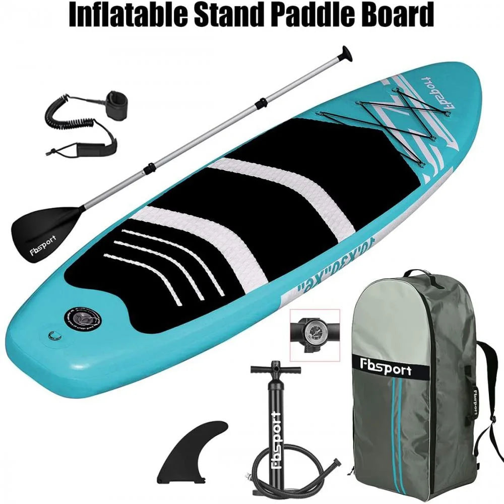 Inflatable Stand Up Paddle Board with Carry Bag, 11'x33"x 6 inches M780158