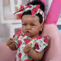 23 inches Full Silicone Vinyl Reborn Baby Doll Y446