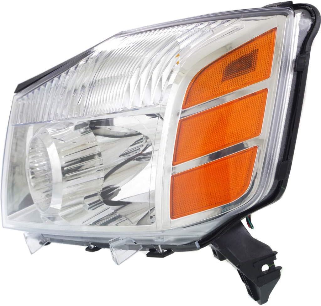 Driver Side Halogen Headlight for Nissan Titan 2004-2007 B594