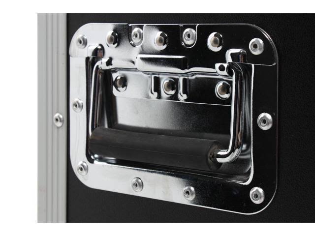 12 Space ATA Road Case Amp Rack with Casters F685642