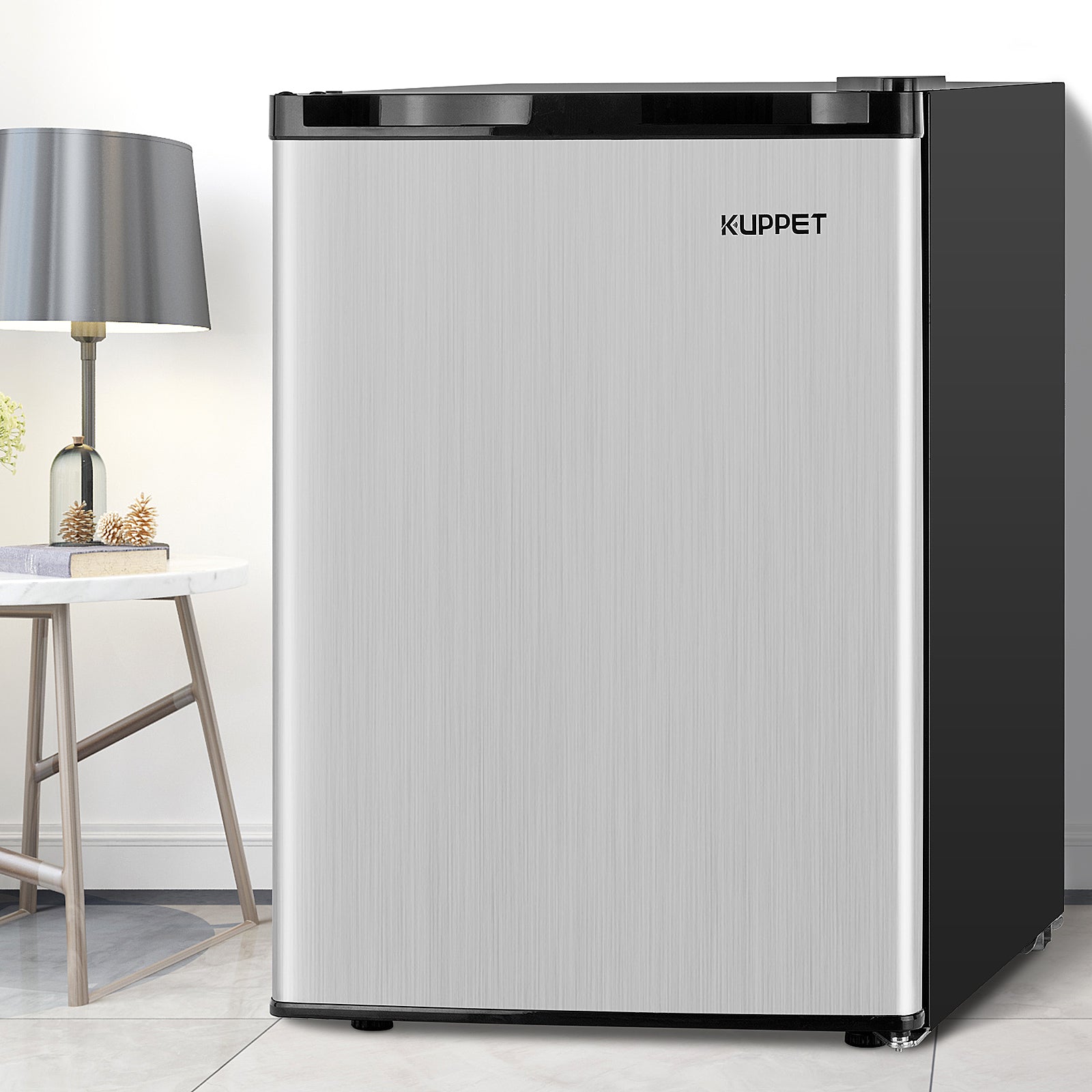 Compact Reversible Single Door Table Top Mini Freezer, 2.1CU.FT Q754830