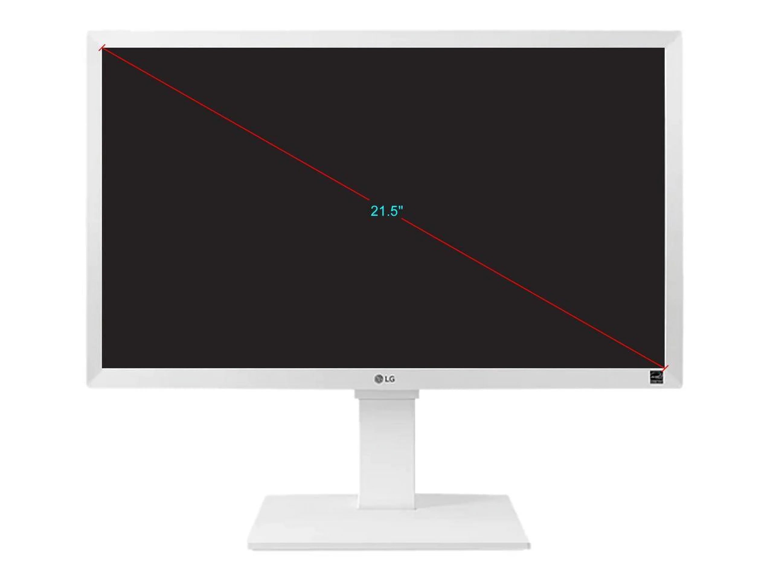 22" Full HD IPS Monitor with Adjustable Stand & Built-in Speakers C640243