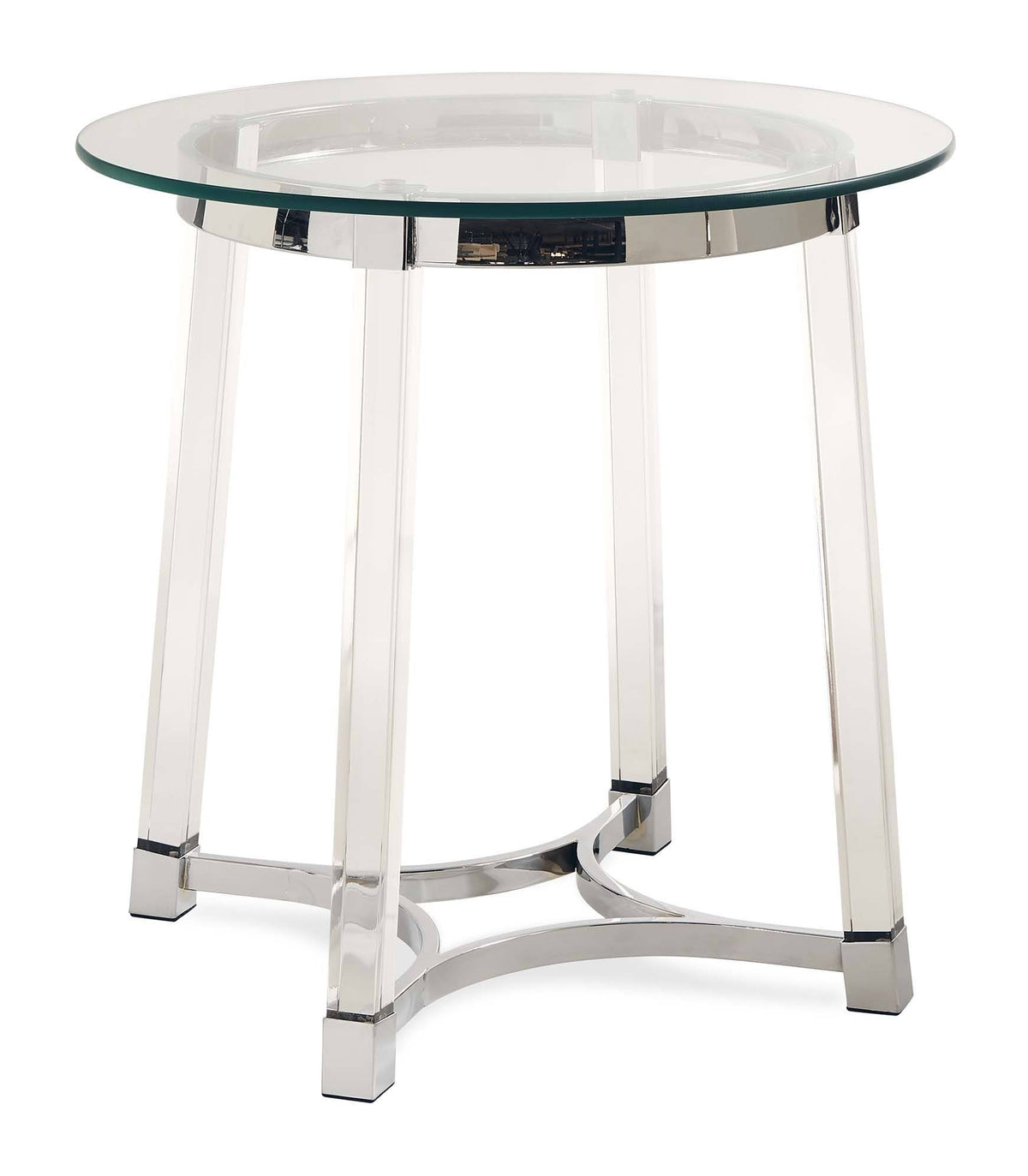 Clear End Table D84392