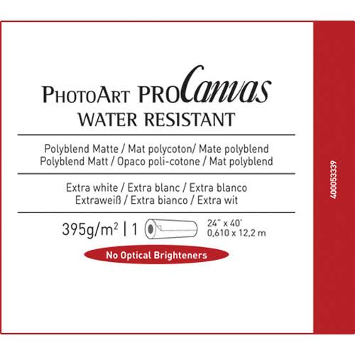 Matte 395gsm Water Resistant Canvas Roll C544