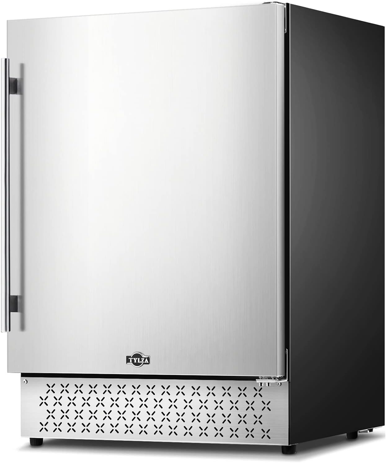 Stainless Steel 24 Inch Under Counter Beverage Refrigerator W9191