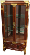53-Inch Japanese Glass Curio Display Cabinet B742776