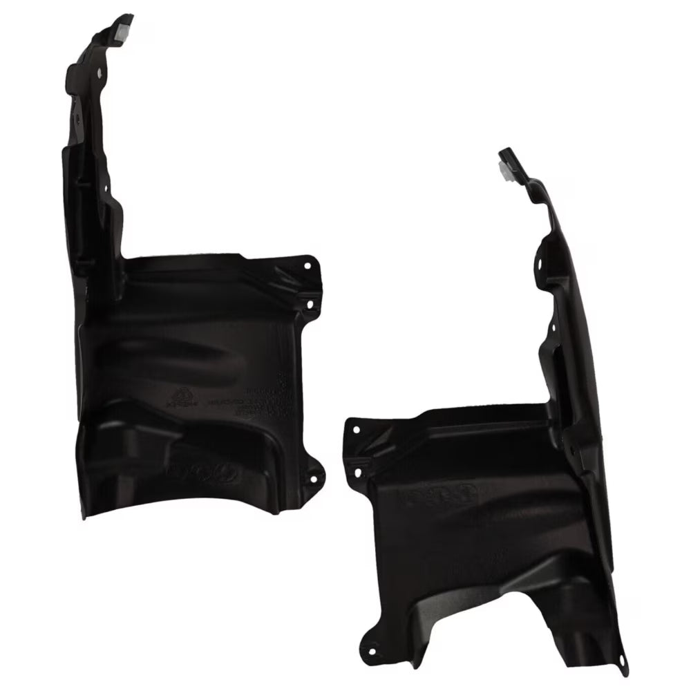 Set of 2 Engine Splash Shields Sedan Left Right Pair W984099